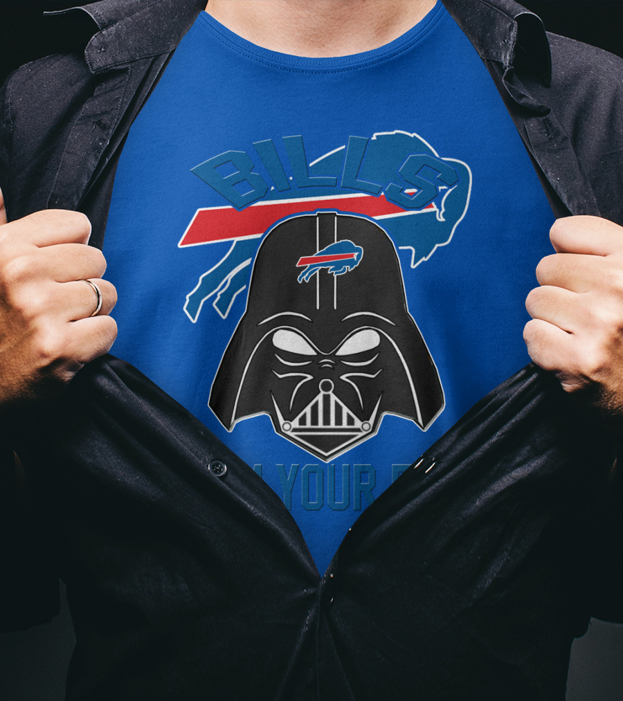 Buffalo Bills I Am Your Fan Darth Vader Helmet Nfl Crossover T-Shirt