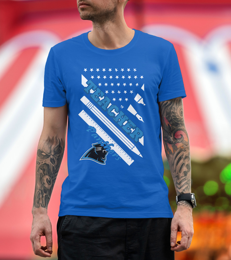 Teacher Carolina Panthers T-Shirt