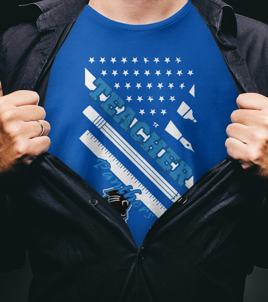 Teacher Carolina Panthers T-Shirt