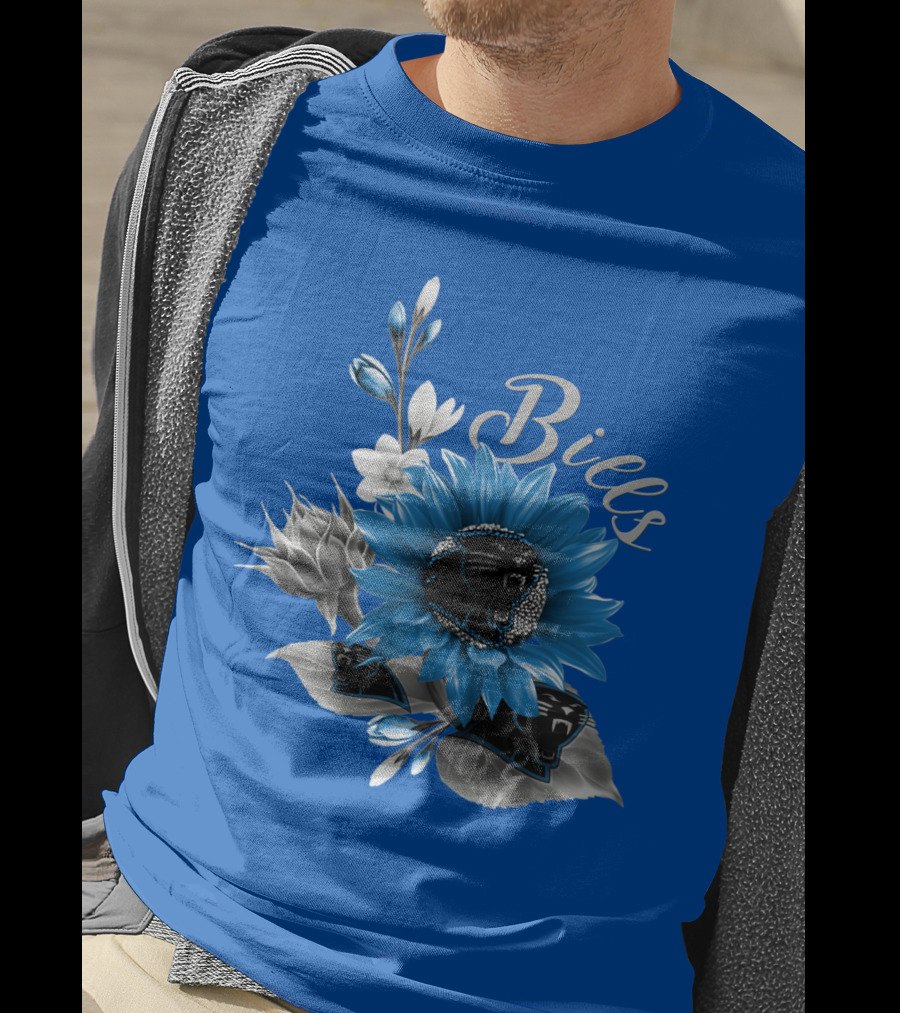 Carolina Panthers Bills Floral T-Shirt