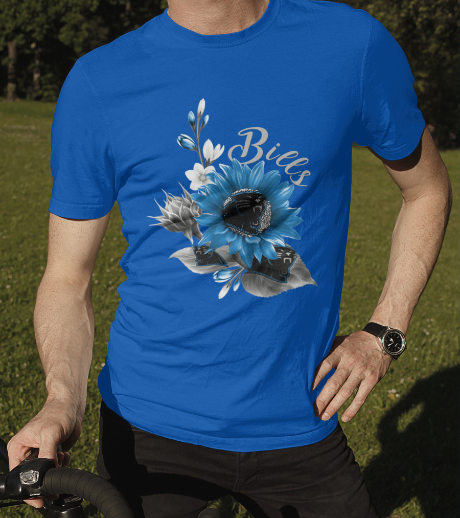 Carolina Panthers Bills Floral T-Shirt