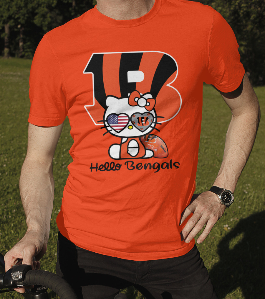 Hello Bengals Cincinnati Nfl Team T-Shirt