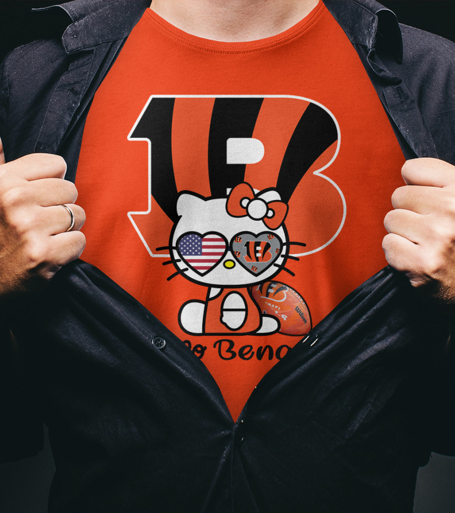 Hello Bengals Cincinnati Nfl Team T-Shirt