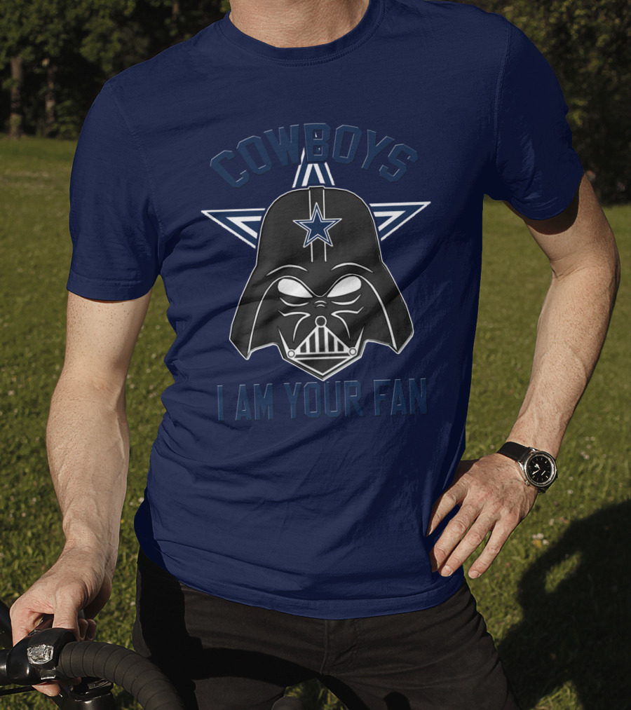 Cowboys I Am Your Fan Star Wars Dallas Cowboys Star T-Shirt