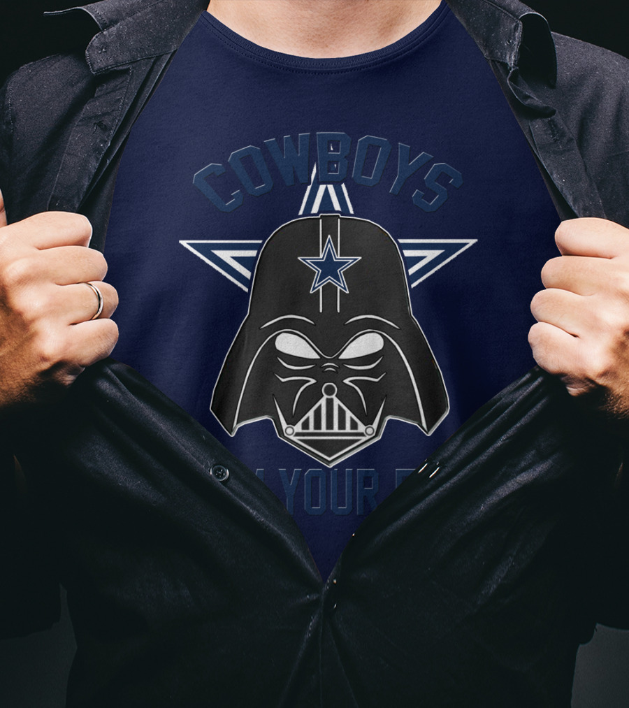 Cowboys I Am Your Fan Star Wars Dallas Cowboys Star T-Shirt