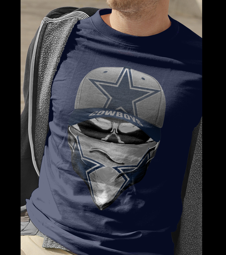 Dallas Cowboys Cowboys Star Hat And Bandana T-Shirt