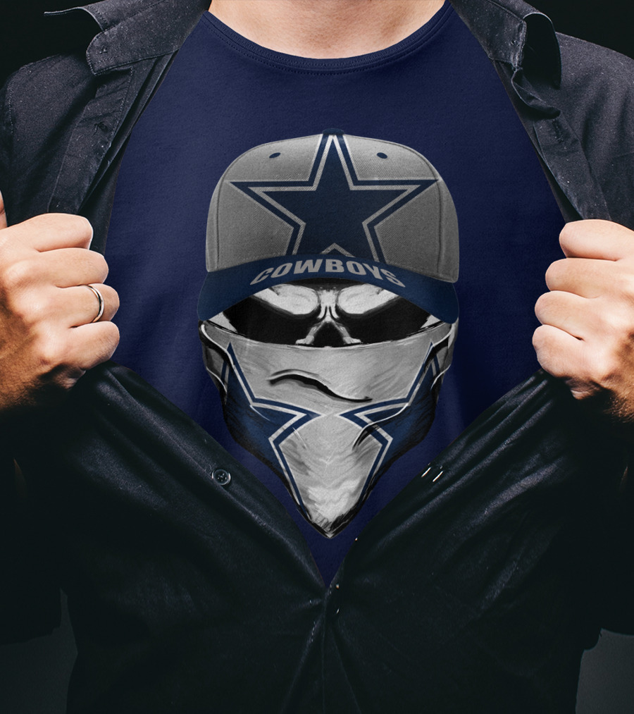 Dallas Cowboys Cowboys Star Hat And Bandana T-Shirt
