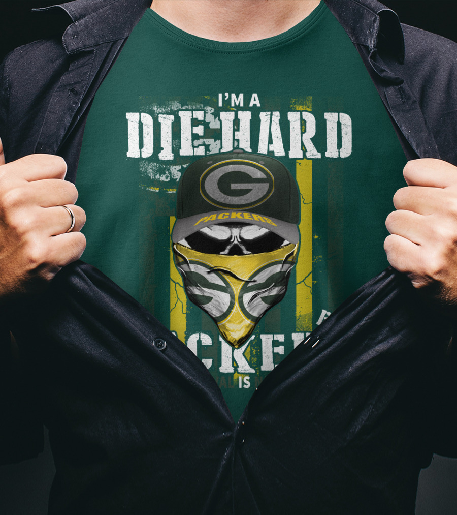 I'm A Diehard Packers Fan Your Approval Is Not Required T-Shirt