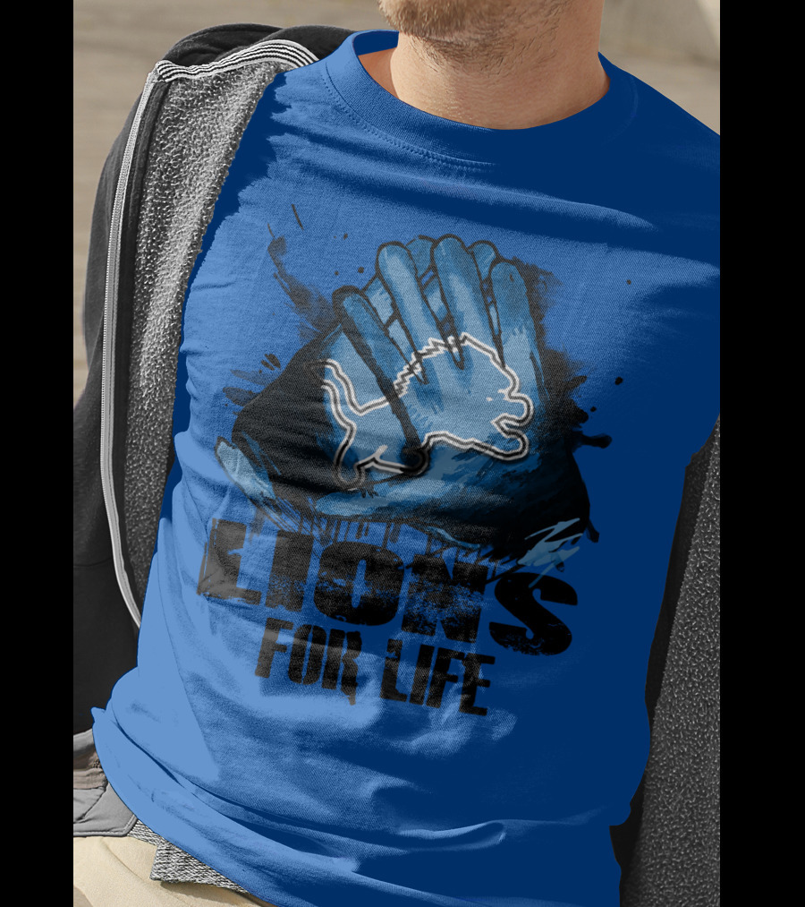 Detroit Lions For Life T-Shirt