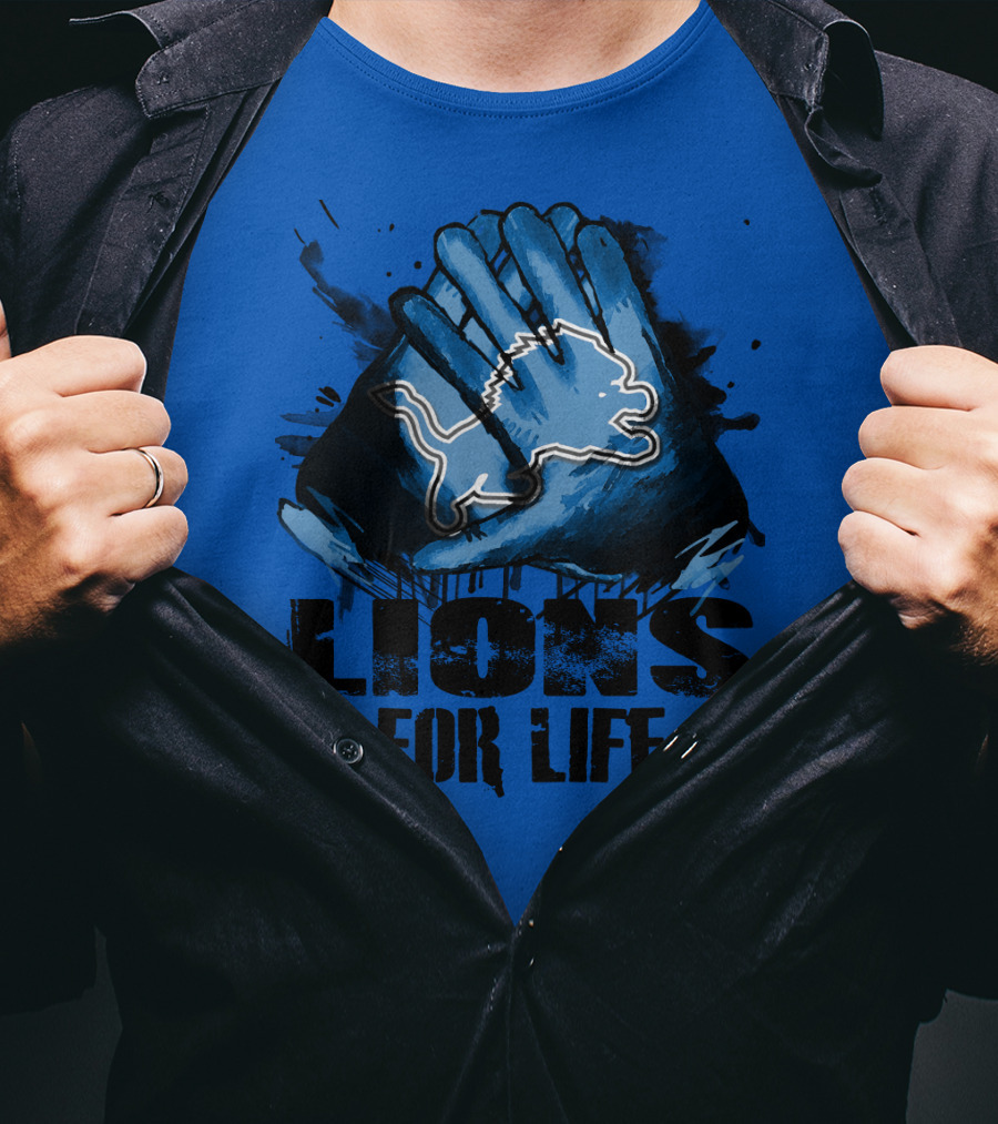 Detroit Lions For Life T-Shirt
