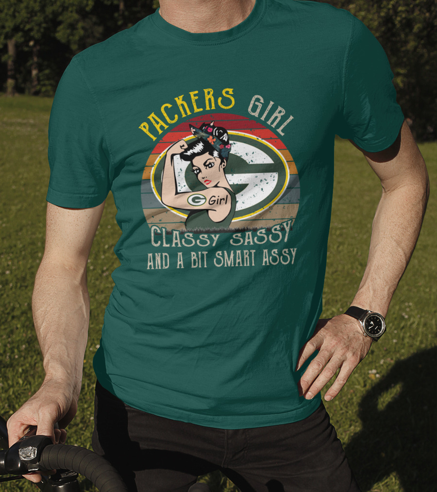 Packers Girl Classy Sassy And A Bit Smart Assy T-Shirt