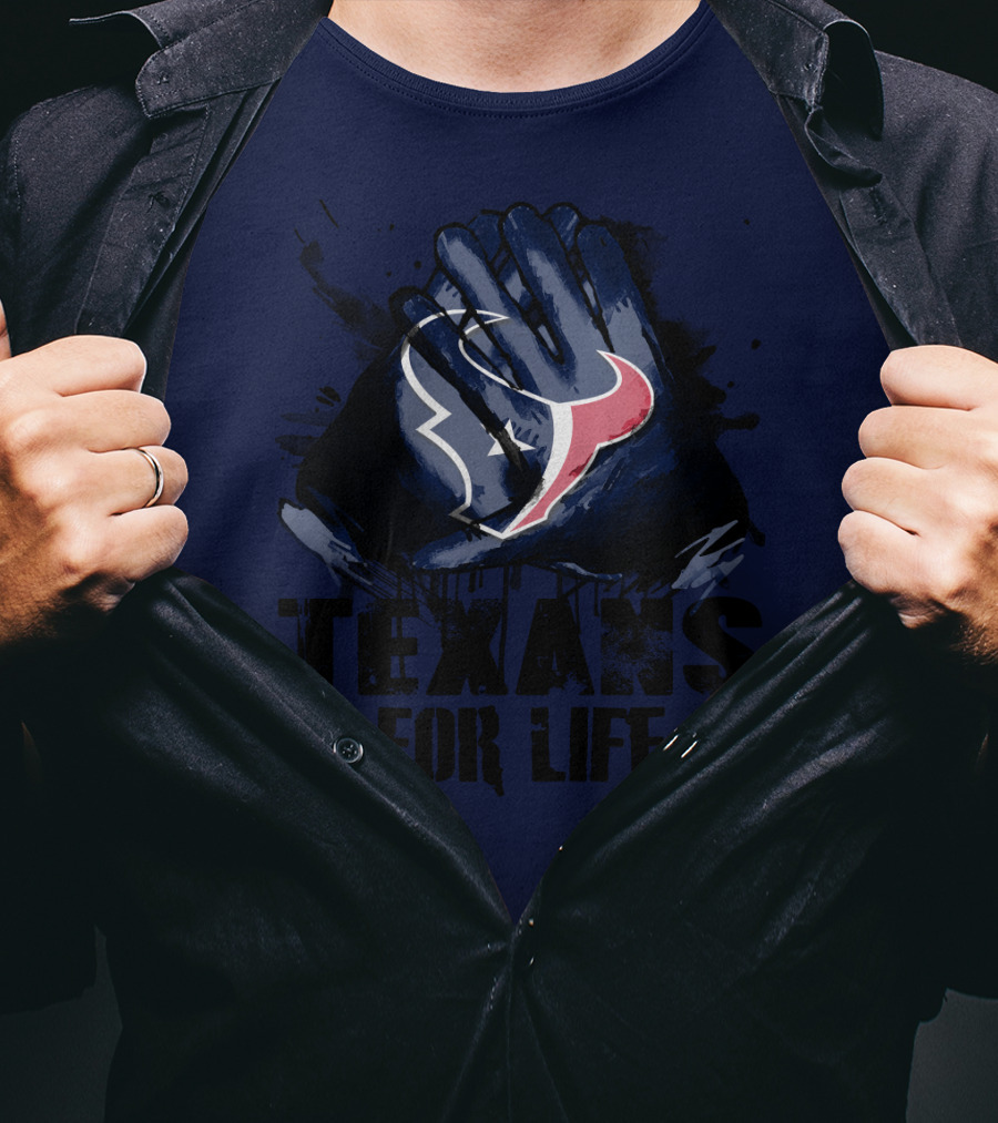 Texans For Life Houston Texans T-Shirt