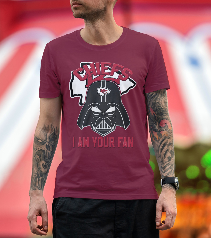 Chiefs Kansas City Kc I Am Your Fan Darth Vader T-Shirt