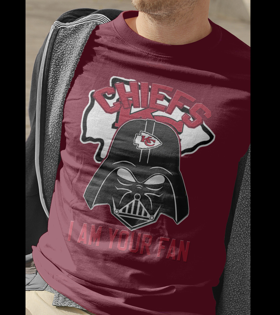 Chiefs Kansas City Kc I Am Your Fan Darth Vader T-Shirt