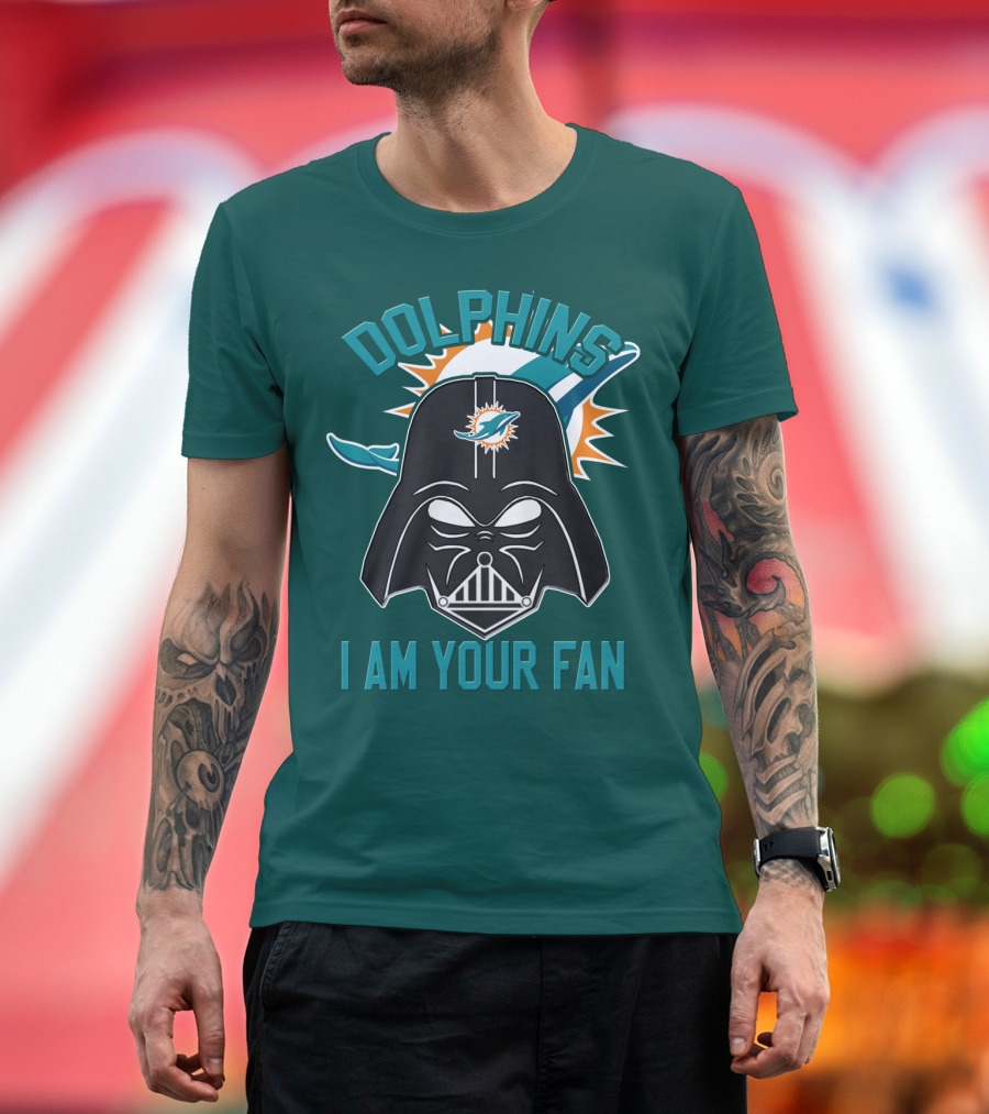 Dolphins I Am Your Fan Miami Dolphins T-Shirt