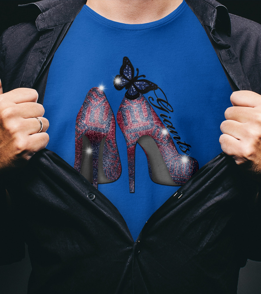 Giants Heels Butterfly Delight T-Shirt