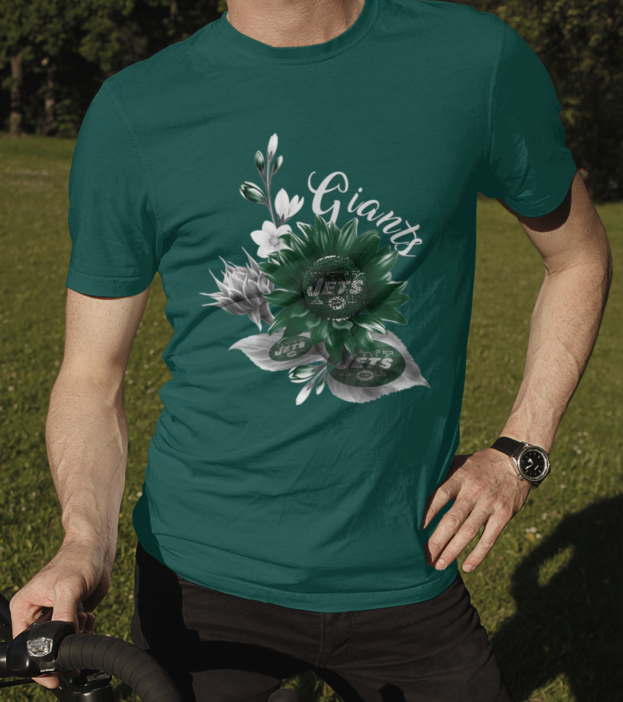 Giants Jets Floral T-Shirt