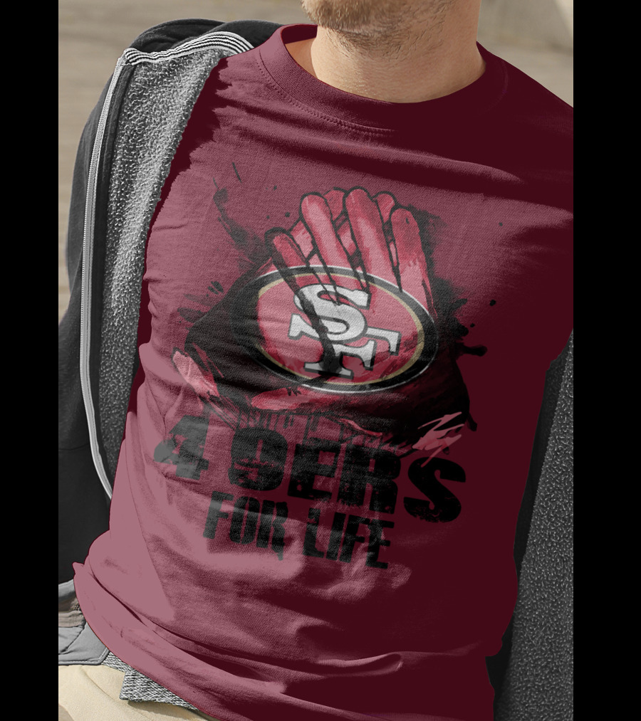 San Francisco 49ers 4 9Ers For Life T-Shirt