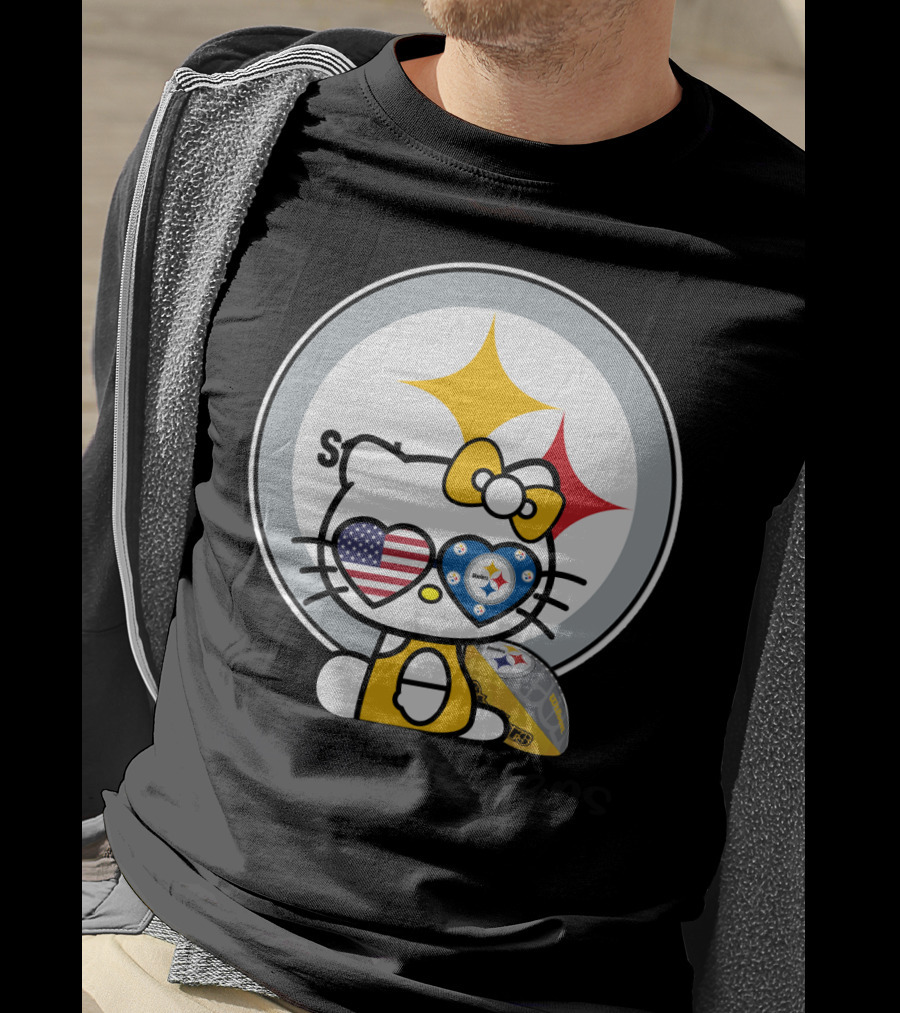 Hello Steelers Pittsburgh Steelers T-Shirt