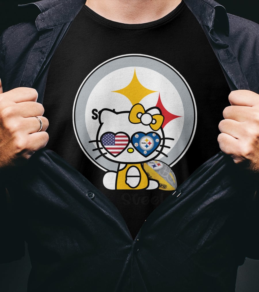 Hello Steelers Pittsburgh Steelers T-Shirt