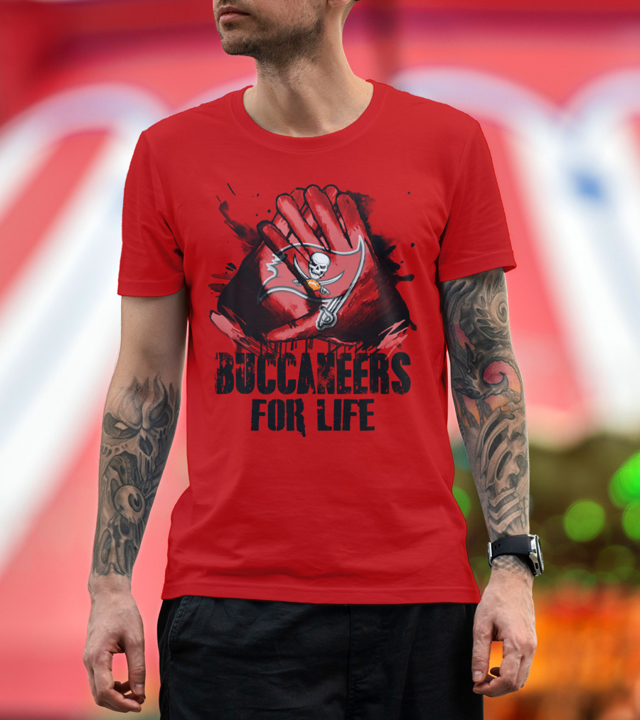Buccaneers For Life Tampa Bay Buccaneers T-Shirt