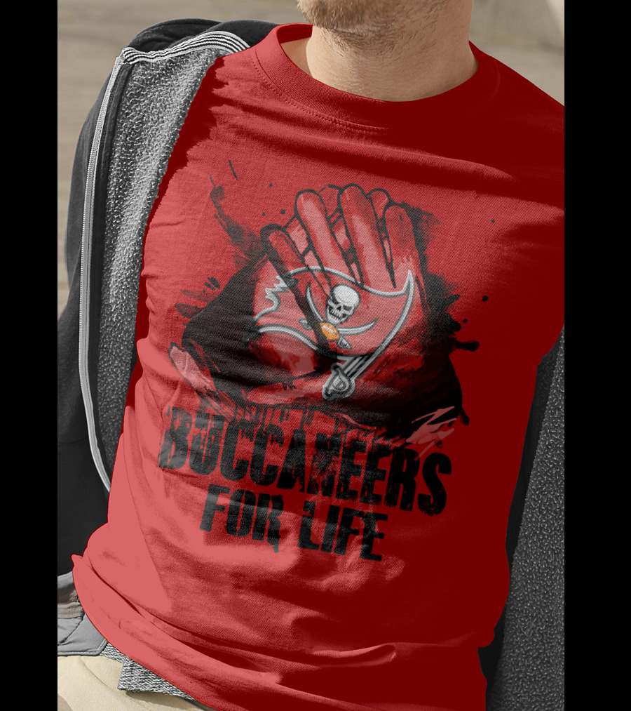 Buccaneers For Life Tampa Bay Buccaneers T-Shirt