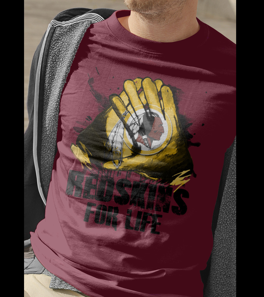 Redskins For Life T-Shirt