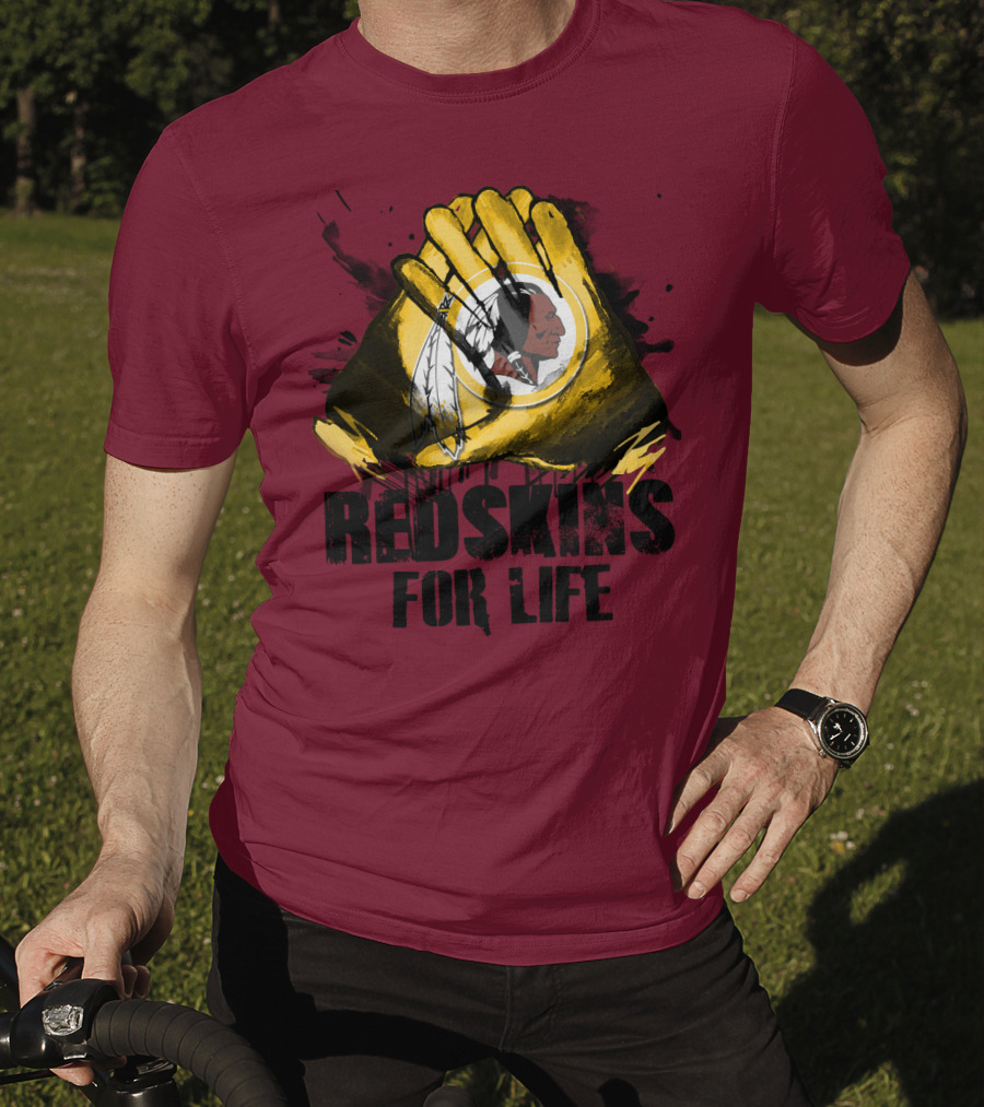 Redskins For Life T-Shirt