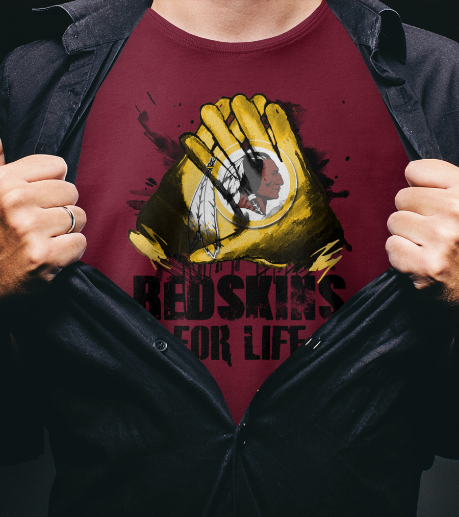 Redskins For Life T-Shirt