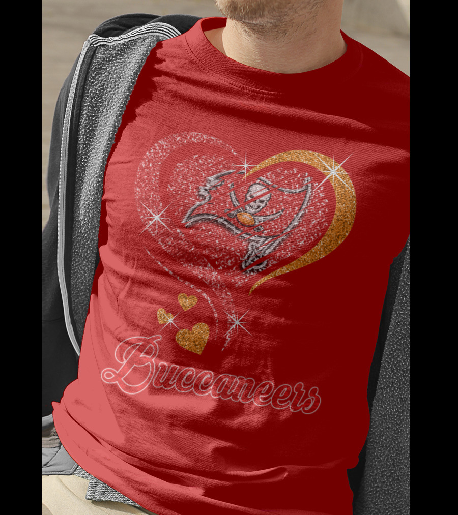 Buccaneers Heart T-Shirt