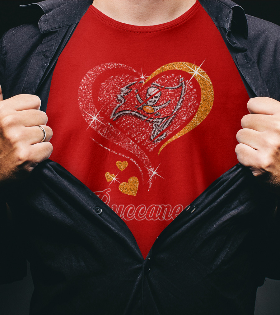 Buccaneers Heart T-Shirt