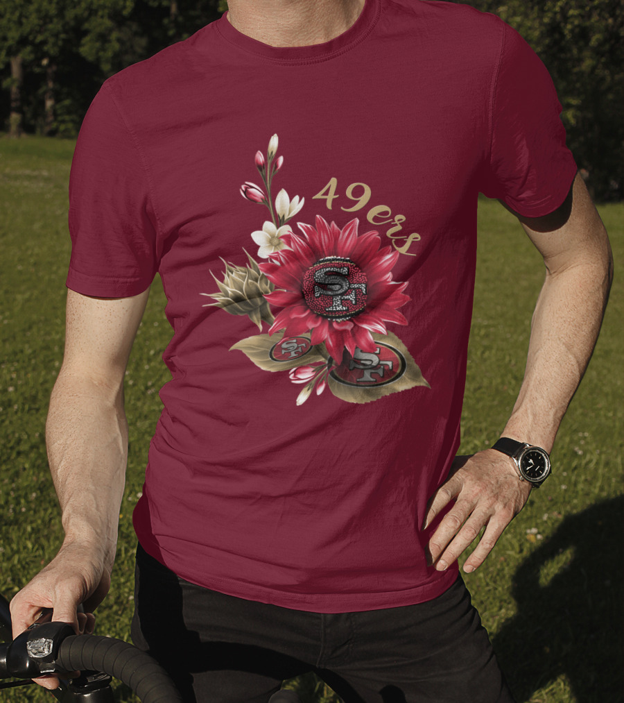 San Francisco 49ers Floral T-Shirt