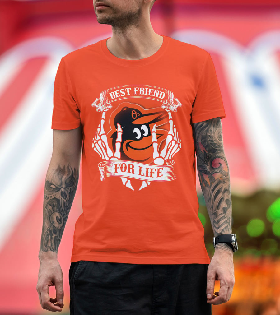 Baltimore Orioles Best Friend For Life T-Shirt