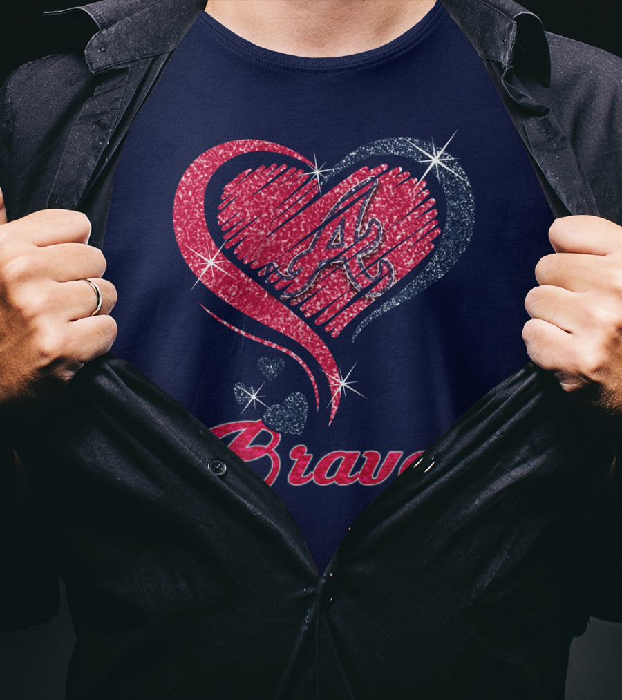 Braves Heart Atlanta T-Shirt