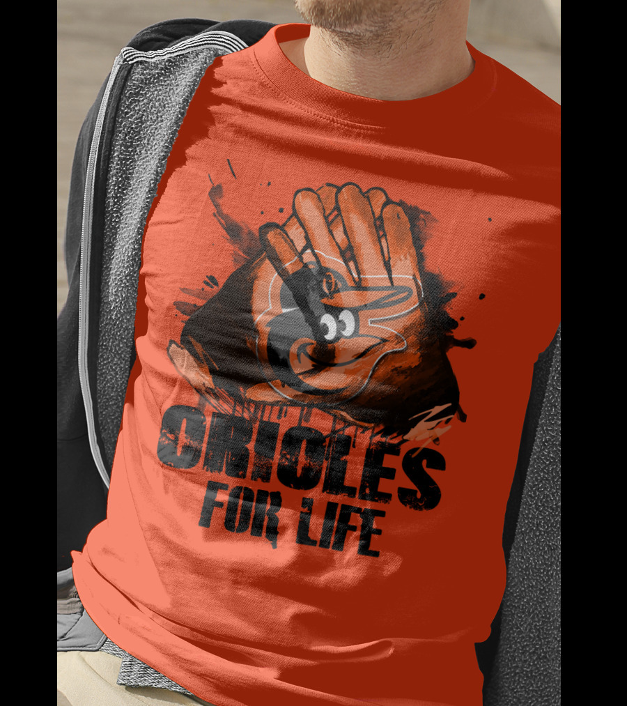 Oriioles For Life Baltimore Orioles T-Shirt