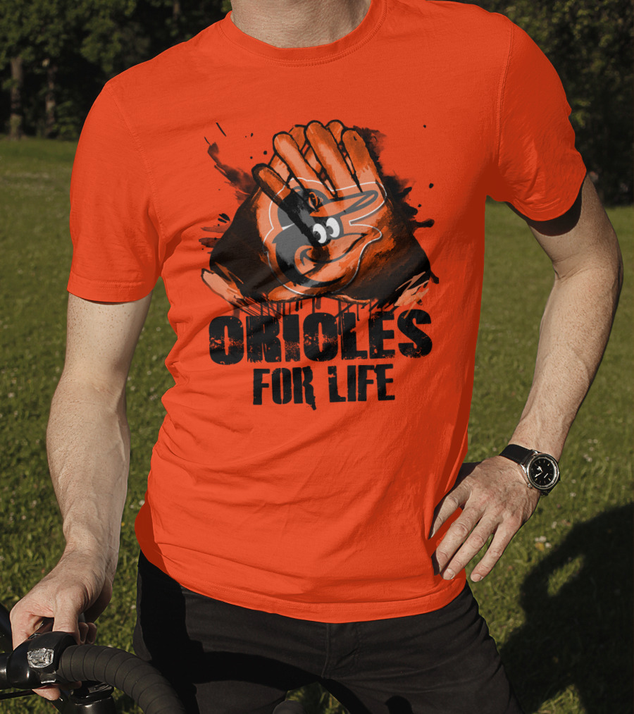 Oriioles For Life Baltimore Orioles T-Shirt