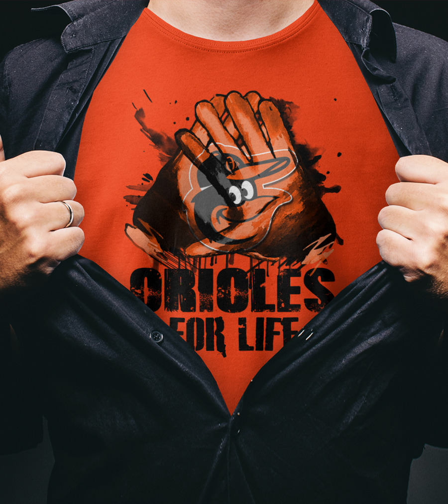 Oriioles For Life Baltimore Orioles T-Shirt