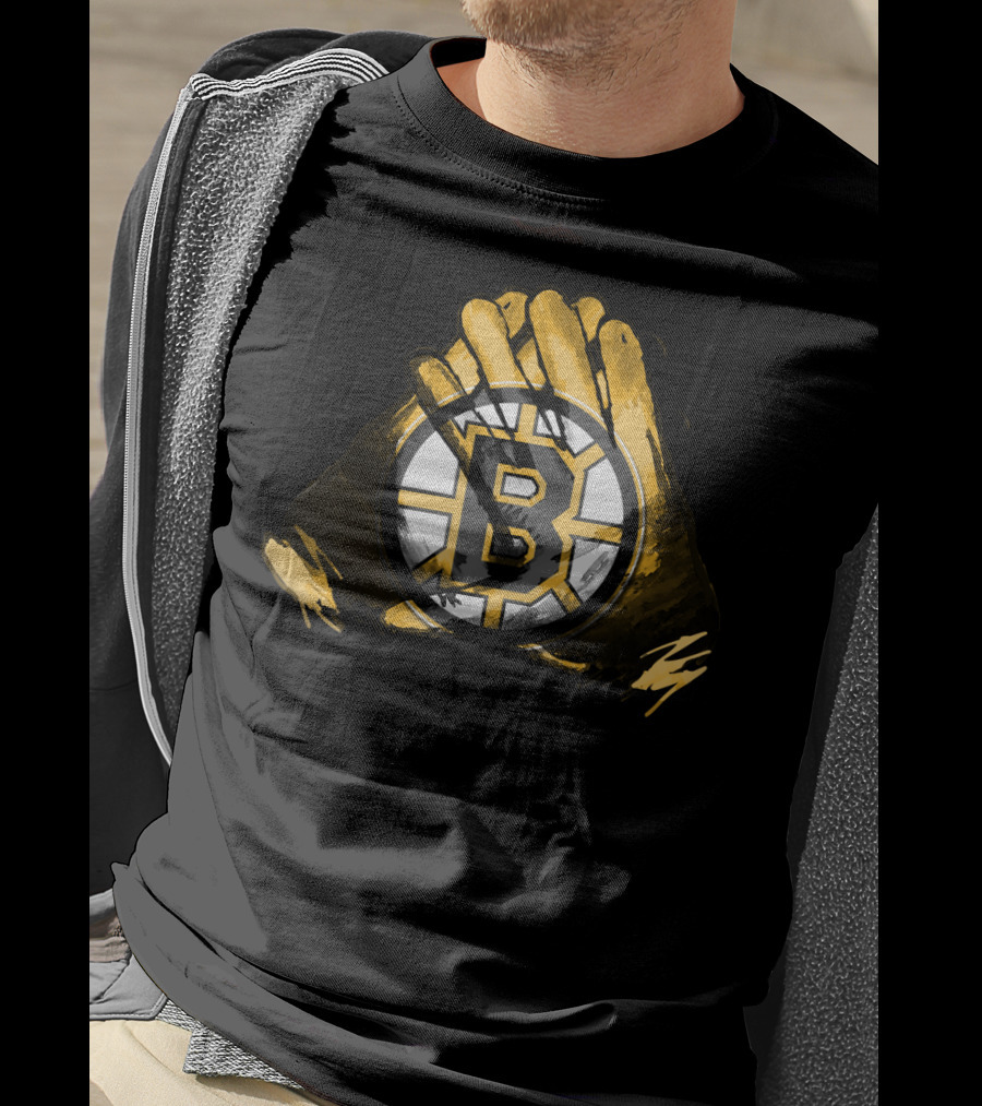 Boston Bruins Logo Bruins For Life T-Shirt