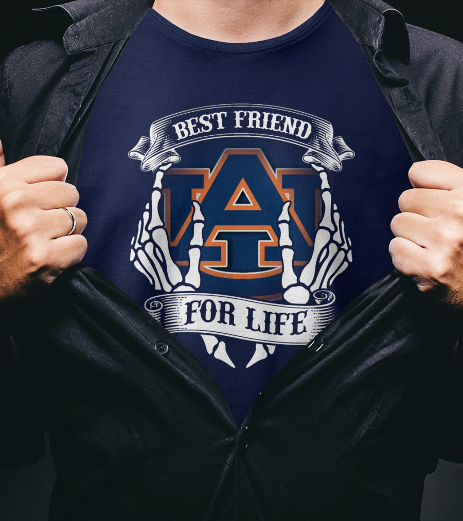 Best Friend For Life Auburn Tigers T-Shirt