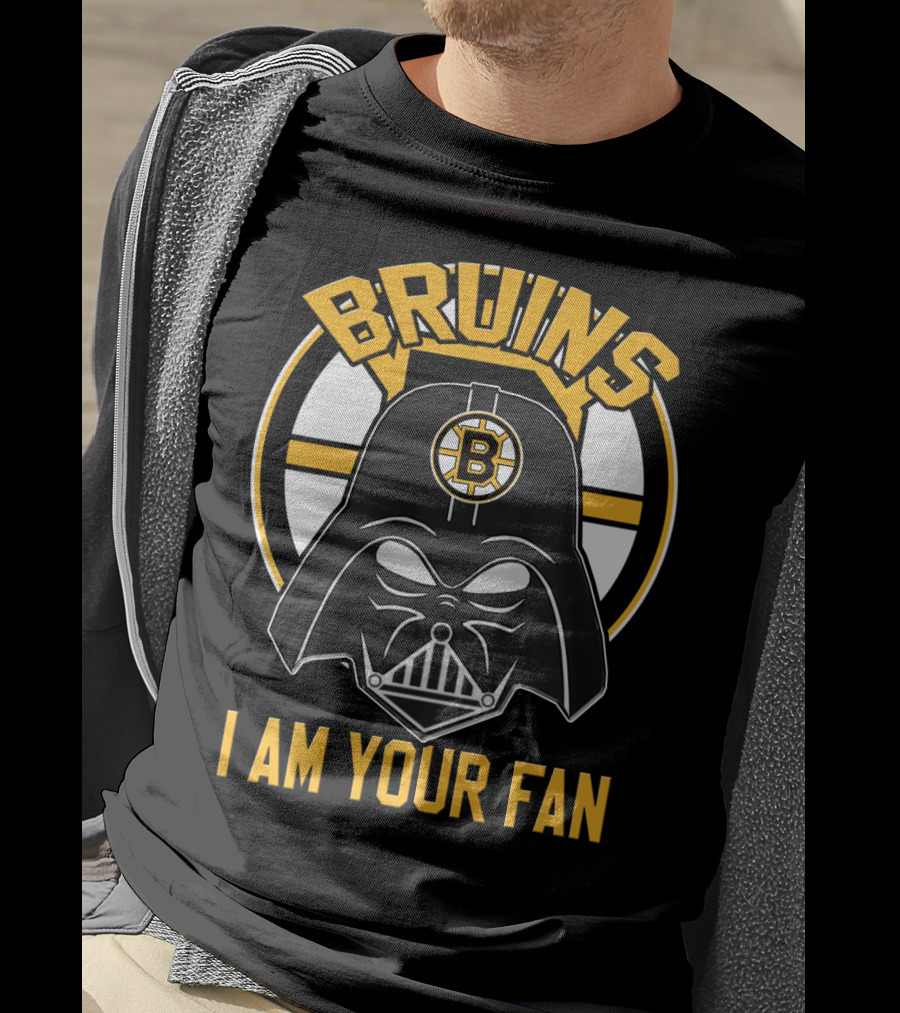 Bruins I Am Your Fan Darth Vader Boston Bruins T-Shirt