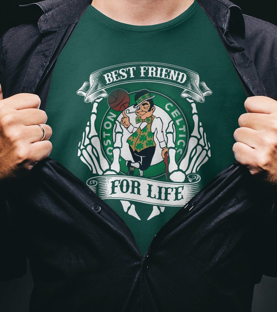 Best Friend For Life Boston Celtics T-Shirt