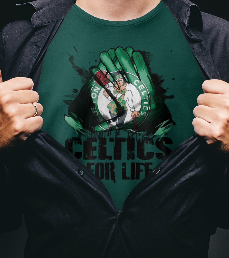 Boston Celtics For Life T-Shirt