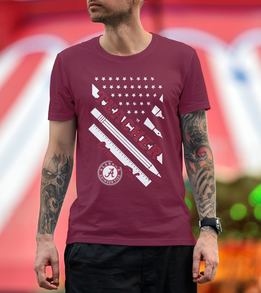 Alabama Crimson Tide Teacher T-Shirt
