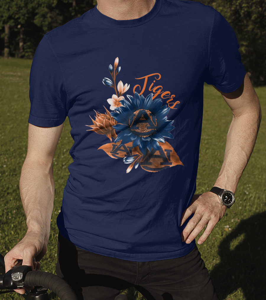 Auburn Tigers Floral T-Shirt