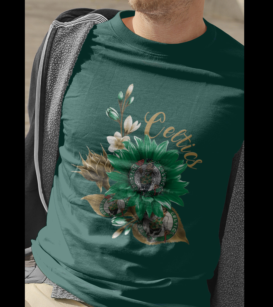 Celtics Boston Celtics Floral T-Shirt