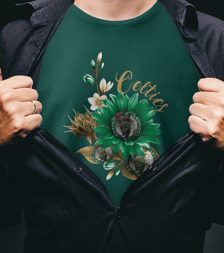 Celtics Boston Celtics Floral T-Shirt