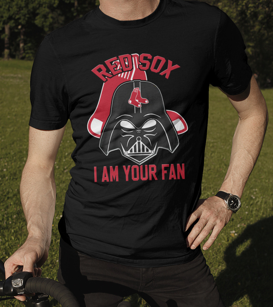 Red Sox I Am Your Fan Darth Vader Baseball Tribute T-Shirt