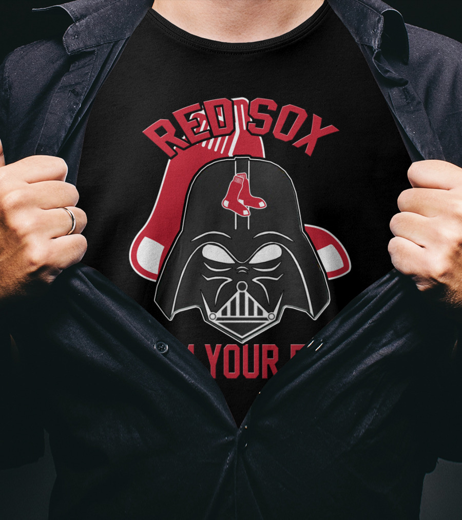 Red Sox I Am Your Fan Darth Vader Baseball Tribute T-Shirt