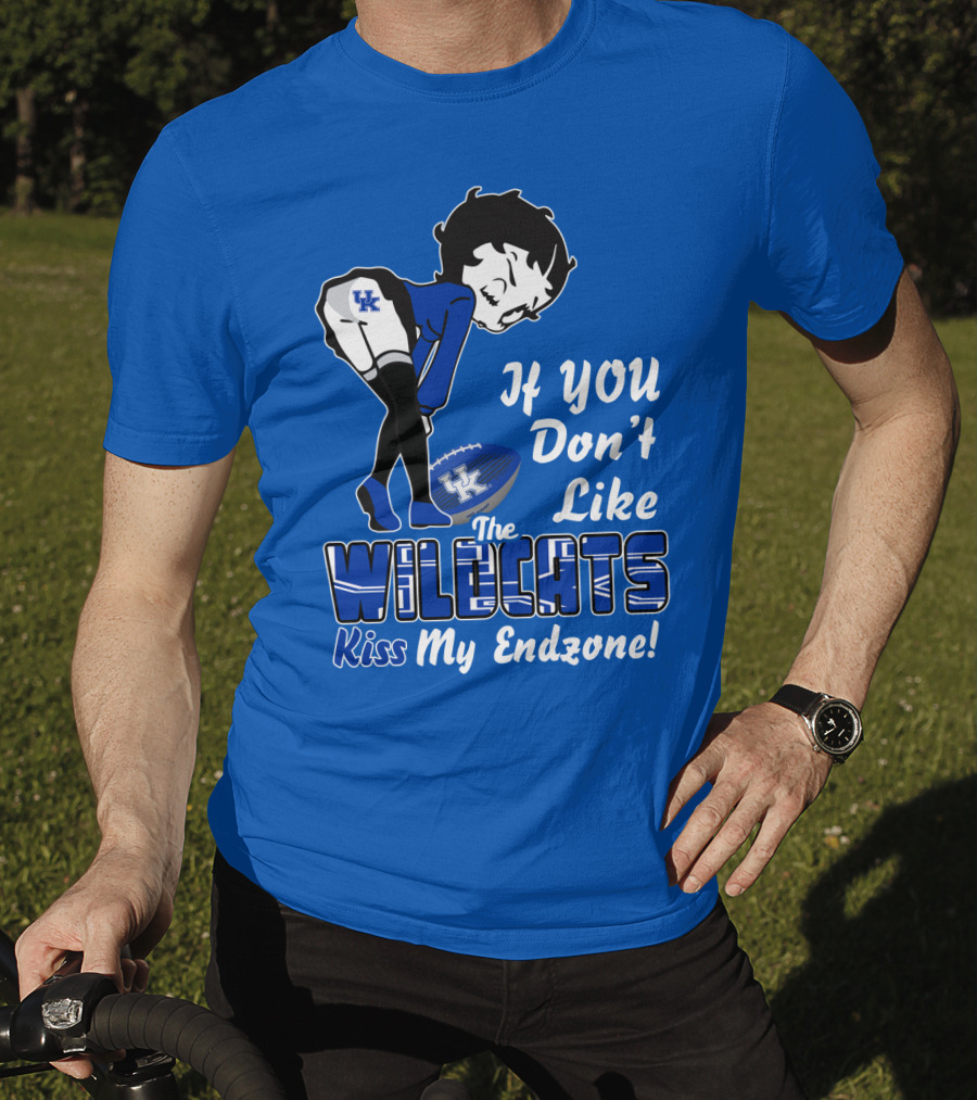 If You Don't Like The Wildcats Kiss My Endzone T-Shirt