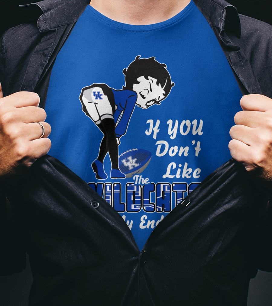 If You Don't Like The Wildcats Kiss My Endzone T-Shirt